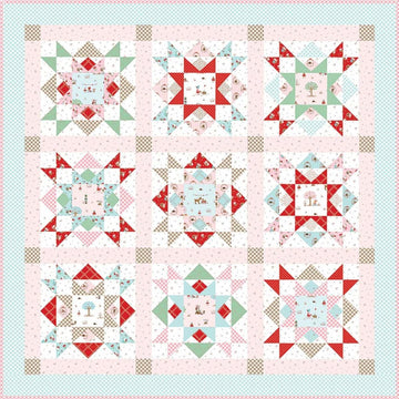 Joyful 2 Quilt PATTERN Star Block Pattern - Riley Blake INSTRUCTIONS Only