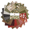 SALE Northern Christmas 10" Stacker Christmas Fabric - 10-17830-42 - 42-pieces Precut - Riley Blake Quilting Cotton Fabric