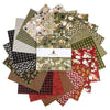 SALE Northern Christmas 10" Stacker Christmas Fabric - 10-17830-42 - 42-pieces Precut - Riley Blake Quilting Cotton Fabric