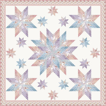 Ma's Morning Star Quilt PATTERN Starry Pattern - Riley Blake INSTRUCTIONS Only