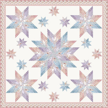 Ma's Morning Star Quilt PATTERN Starry Pattern - Riley Blake INSTRUCTIONS Only