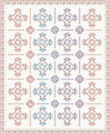 Wildflower Fields Quilt PATTERN Starry Pattern - Riley Blake INSTRUCTIONS Only