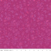 Image of Kipling Gardens Haviland Fuschia quilting cotton fabric by Lily Ashbury for Riley Blake Designs. Features flowers on a purple background. Cute Little Fabric Shop.