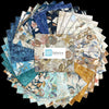 Nauticus Charm Pack Ocean Fabric - 5SQ NAUT 6PKQ - 42-Piece Precut - QT Fabrics Quilting Cotton Fabric