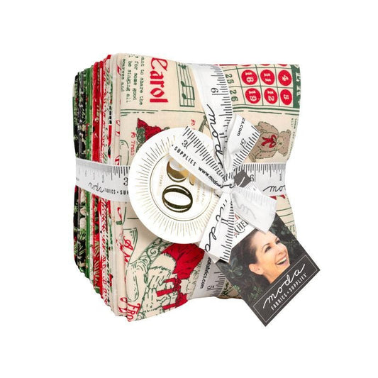 Holiday Cheer Fat Quarter Bundle Christmas Fabric - 20970AB - 29-Piece Precut - Moda Fabrics Quilting Cotton Fabric