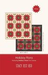 Holiday Flora Quilt PATTERN Christmas Pattern - Moda Fabrics INSTRUCTIONS Only