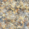 Image of Skyward Patina Gray quilting cotton fabric by Morris Creative Group for QT Fabrics. Features printed texture on a brown and gray background. Cute Little Fabric Shop.