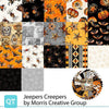 Jeepers Creepers Layer Cake Halloween Fabric - 10SQ JPCP 6PKP - 42-Piece Precut - QT Fabrics Quilting Cotton Fabric