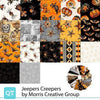 Jeepers Creepers Fat Quarter Bundle Halloween Fabric - FATQU JPCP 3PKP - 17-Piece Precut - QT Fabrics Quilting Cotton Fabric