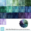 SALE Into The Woods Fat Quarter Bundle Printed Texture Fabric - FATQU InWD 3PKC - 16-Piece Precut - QT Fabrics Quilting Cotton Fabric