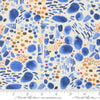 Image of Northern Brights Pebbles Cloud quilting cotton fabric by Amarilys Henderson for Moda Fabrics. Features spots on a cream background. Cute Little Fabric Shop.