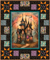 Witchypoo Spooky Spells Quilt Kit Panel Quilt - FORSL KIT 7171A - QT Fabrics Quilting Cotton Fabric