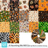 A Haunting We Will Go Fat Quarter Bundle Halloween Fabric - FATQU HWWG 3PKJ - 17-Piece Precut - QT Fabrics Quilting Cotton Fabric