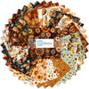 Harvest Hollow Charm Pack Floral Fabric - 5SQ HAHW 6PKE - 42-Piece Precut - QT Fabrics Quilting Cotton Fabric