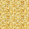 Image of Lumenique Mosaic Blender Yellow quilting cotton fabric by Dan Morris for QT Fabrics. Features a printed stained glass pattern on a yellow background. Cute Little Fabric Shop.