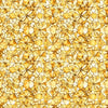 Image of Lumenique Mosaic Blender Yellow quilting cotton fabric by Dan Morris for QT Fabrics. Features a printed stained glass pattern on a yellow background. Cute Little Fabric Shop.