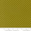 Image of Scenery Diamonds Kelp quilting cotton fabric by Elizabeth Hartman for Moda Fabrics. Features a geometric pattern on a green background. Cute Little Fabric Shop.