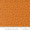 Image of Scenery Sedum Rusty quilting cotton fabric by Elizabeth Hartman for Moda Fabrics. Features flowers on a brown background. Cute Little Fabric Shop.