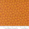 Image of Scenery Sedum Rusty quilting cotton fabric by Elizabeth Hartman for Moda Fabrics. Features flowers on a brown background. Cute Little Fabric Shop.