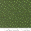Image of Scenery Starlight Cypress quilting cotton fabric by Elizabeth Hartman for Moda Fabrics. Features stars on a green background. Cute Little Fabric Shop.