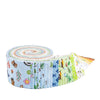 SALE Colorful Critters 2.5" Rolie Polie Animal Fabric - RP-17910-40 - 40-Piece Precut - Riley Blake Quilting Cotton Fabric Licensed Product