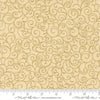 Image of Merry Manor 2025 Swirl Cream quilting cotton fabric by Moda for Moda Fabrics. Features swirls on a cream background. Cute Little Fabric Shop.