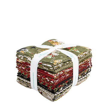 SALE Northern Christmas Fat Quarter Bundle Christmas Fabric - FQ-17830-21 - 21-Piece Precut - Riley Blake Quilting Cotton Fabric