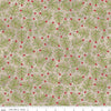 Image of Northern Christmas Whimsical Trees Neutral quilting cotton fabric by Teresa Kogut for Riley Blake Designs. Features leaves on a gray background. Cute Little Fabric Shop.