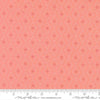 Image of Poinsettia and Pear Argyle Carnation quilting cotton fabric by Sherri & Chelsi for Moda Fabrics. Features diamonds on a pink background. Cute Little Fabric Shop.