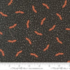 Image of Purrs and Boos Bats Black Cat quilting cotton fabric by Elena Amo for Moda Fabrics. Features bats on a black background. Cute Little Fabric Shop.