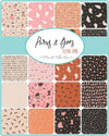 Purrs and Boos Charm Pack Halloween Fabric - 39606PP - 42-Piece Precut - Moda Fabrics Quilting Cotton Fabric
