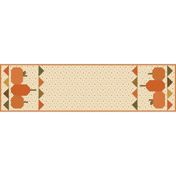 SALE Pick of the Patch Table Runner Quilt KIT Pumpkin Pattern - KT-17860 - Riley Blake Quilting Cotton Fabric