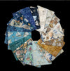 Nauticus Fat Quarter Bundle Ocean Fabric - FATQU NAUT 3PKB - 16-Piece Precut - QT Fabrics Quilting Cotton Fabric