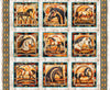 Canyonlands Horse Picture Patches Panel Birch White Horse Fabric - 32012 - QT Fabrics Quilting Cotton Fabric
