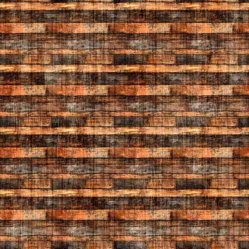 Image of Canyonlands Wood Brown quilting cotton fabric by Morris Creative Group for QT Fabrics. Features printed wood texture on a brown background. Cute Little Fabric Shop.