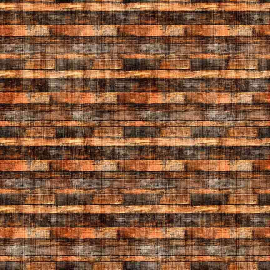 Image of Canyonlands Wood Brown quilting cotton fabric by Morris Creative Group for QT Fabrics. Features printed wood texture on a brown background. Cute Little Fabric Shop.