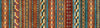 Image of Canyonlands Southwest Border Stripe Multi quilting cotton fabric by Morris Creative Group for QT Fabrics. Features stripes on an orange background. Cute Little Fabric Shop.
