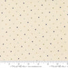 Image of True Love Magic Dot Cream Daydream quilting cotton fabric by Lella Boutique for Moda Fabrics. Features polka dots on a cream background. Cute Little Fabric Shop.