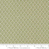Image of True Love Wall Flower Fern quilting cotton fabric by Lella Boutique for Moda Fabrics. Features flowers on a green background. Cute Little Fabric Shop.