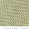 Image of True Love Wall Flower Fern quilting cotton fabric by Lella Boutique for Moda Fabrics. Features flowers on a green background. Cute Little Fabric Shop.
