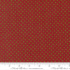 Image of Chilly Star Bright Red quilting cotton fabric by Sweetwater for Moda Fabrics. Features stars on a red background. Cute Little Fabric Shop.