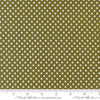 Image of Chilly Star Bright Pine quilting cotton fabric by Sweetwater for Moda Fabrics. Features stars on a green background. Cute Little Fabric Shop.