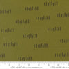 Image of Chilly The Forest Pine quilting cotton fabric by Sweetwater for Moda Fabrics. Features trees on a green background. Cute Little Fabric Shop.