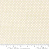 Image of Chilly Star Bright Vanilla White quilting cotton fabric by Sweetwater for Moda Fabrics. Features stars on a cream background. Cute Little Fabric Shop.