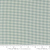 Image of Chilly Gingham Storm quilting cotton fabric by Sweetwater for Moda Fabrics. Features gingham on a blue background. Cute Little Fabric Shop.