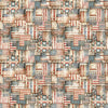 Image of American Country Flap Patchwork Cream quilting cotton fabric by Morris Creative Group for QT Fabrics. Features american flags on a cream background. Cute Little Fabric Shop.