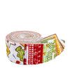 Gingerbread 2.5" Rolie Polie Christmas Fabric - RP-17840-40 - 40-Piece Precut - Riley Blake Quilting Cotton Fabric