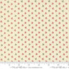 Image of Joyful Gatherings II Leaf Sprig Cloud quilting cotton fabric by Primitive Gatherings for Moda Fabrics. Features leaves on a cream background. Cute Little Fabric Shop.