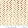 Image of Joyful Gatherings II Leaf Sprig Cloud quilting cotton fabric by Primitive Gatherings for Moda Fabrics. Features leaves on a cream background. Cute Little Fabric Shop.
