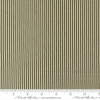 Image of Joyful Gatherings II Peppermint Stripe Cloud Evergreen quilting cotton fabric by Primitive Gatherings for Moda Fabrics. Features stripes on a green background. Cute Little Fabric Shop.